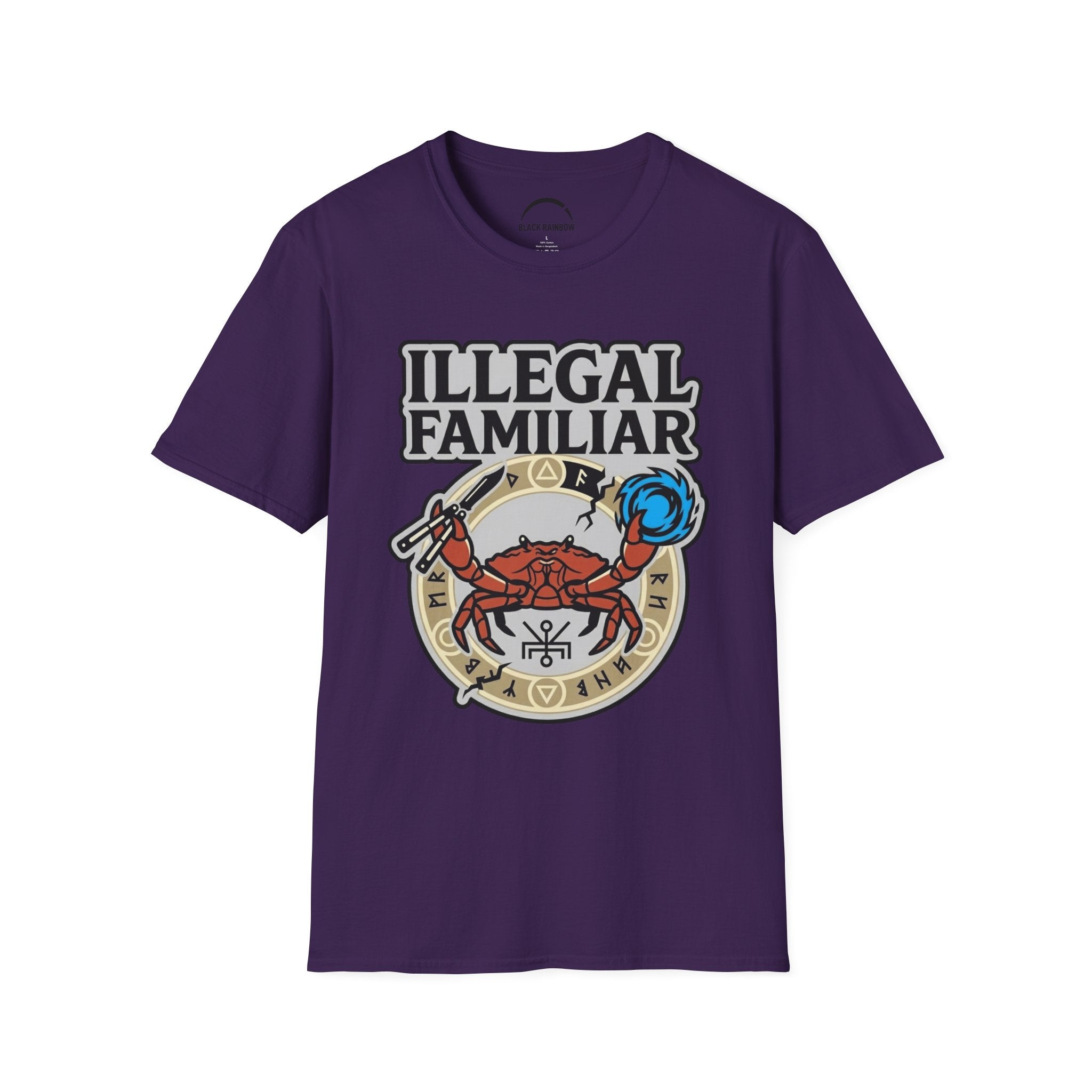 Illegal Familiar Rune Magic T-Shirt