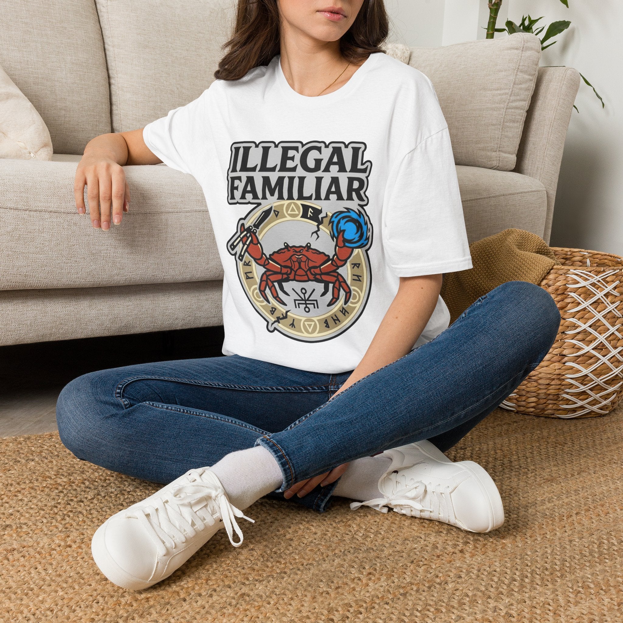 Illegal Familiar Rune Magic T-Shirt